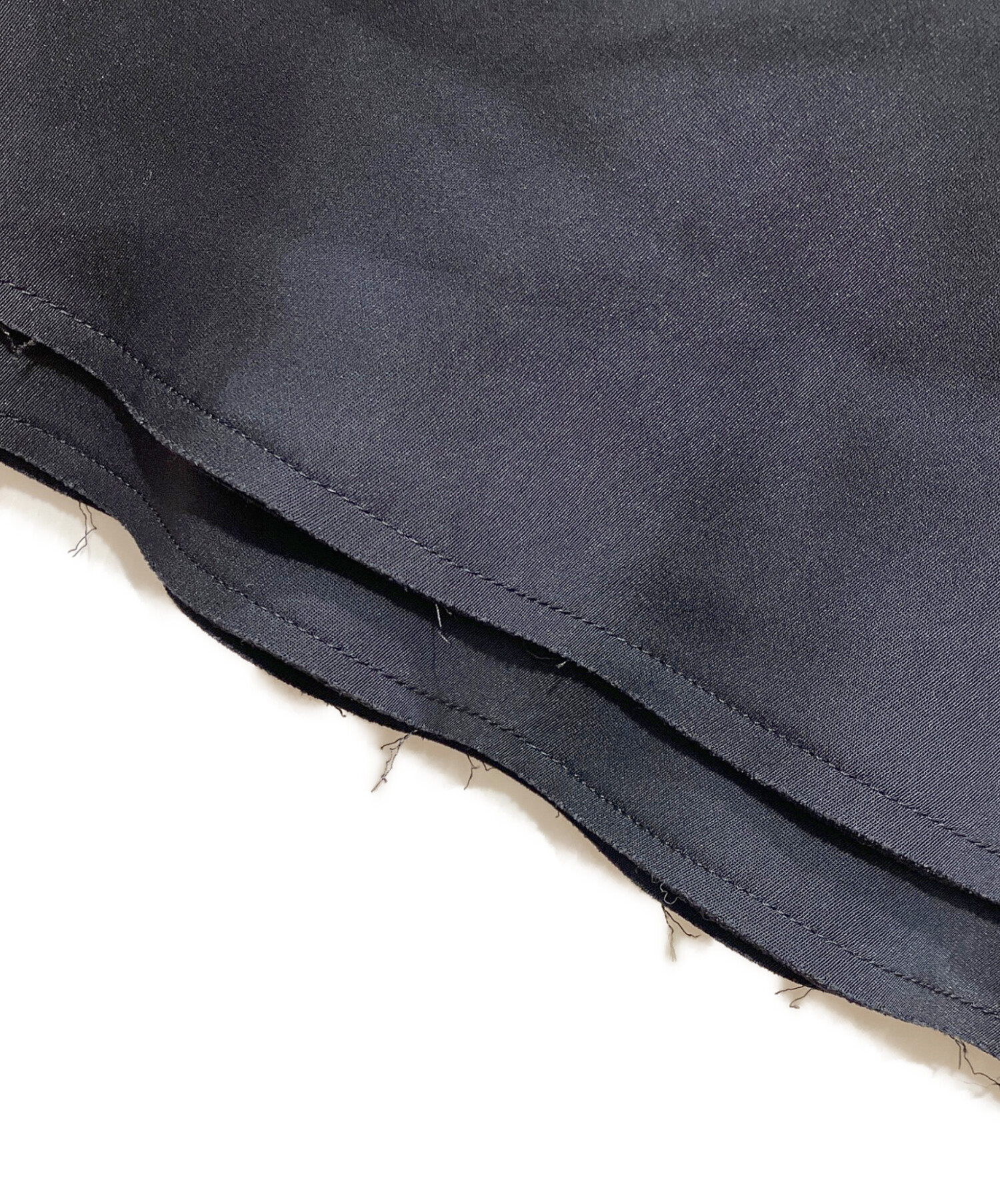 中古・古着通販】Plage (プラージュ) Two cut off スカート ブラック