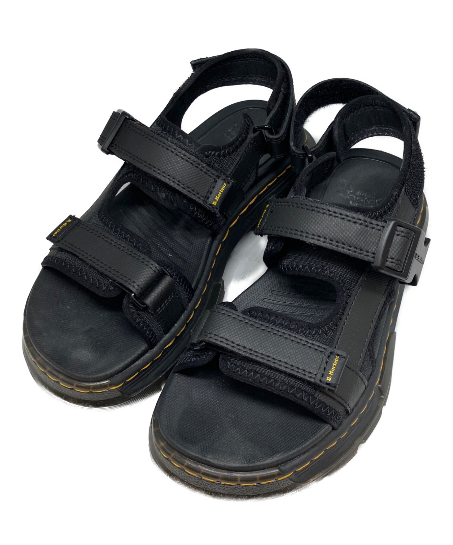 新品　未使用　Dr. Martens ドクターマーチン　サンダル 中古・古着通販】Dr.Martens (ドクターマーチン) サンダル ブラック