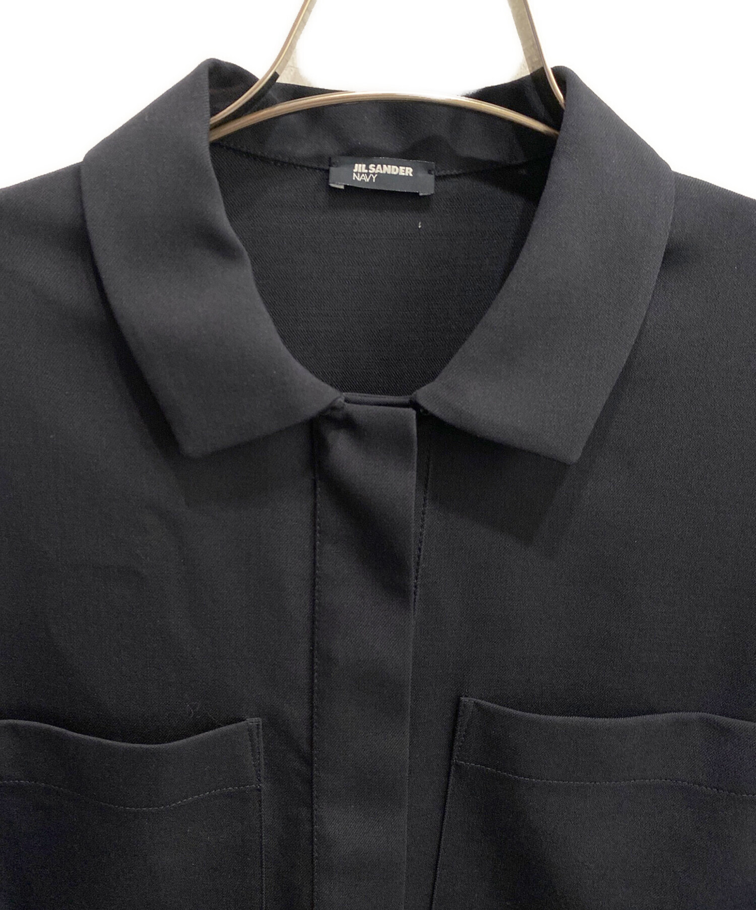 中古・古着通販】JIL SANDER NAVY (ジルサンダー ネイビー) 半袖シャツ
