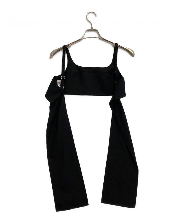 中古・古着通販】CLANE (クラネ) BUSTIER SET STRAIGHT SKIRT ブラック