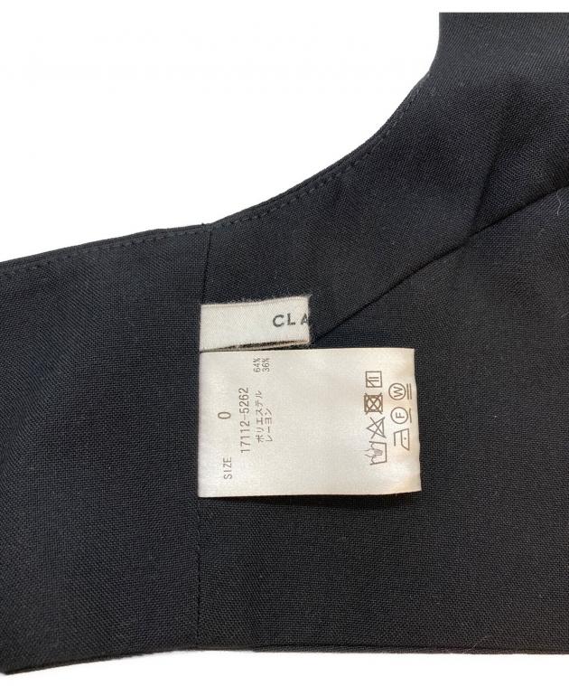 中古・古着通販】CLANE (クラネ) BUSTIER SET STRAIGHT SKIRT ブラック