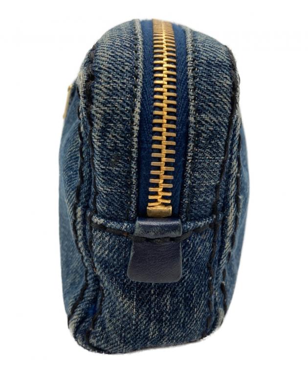 中古・古着通販】PRADA (プラダ) デニムポーチ インディゴ｜ブランド