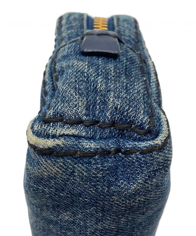 中古・古着通販】PRADA (プラダ) デニムポーチ インディゴ｜ブランド