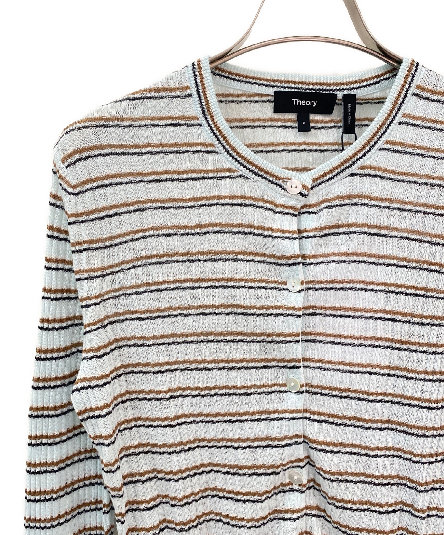中古・古着通販】theory (セオリー) Neo Sag Harbor Cropped Cardigan