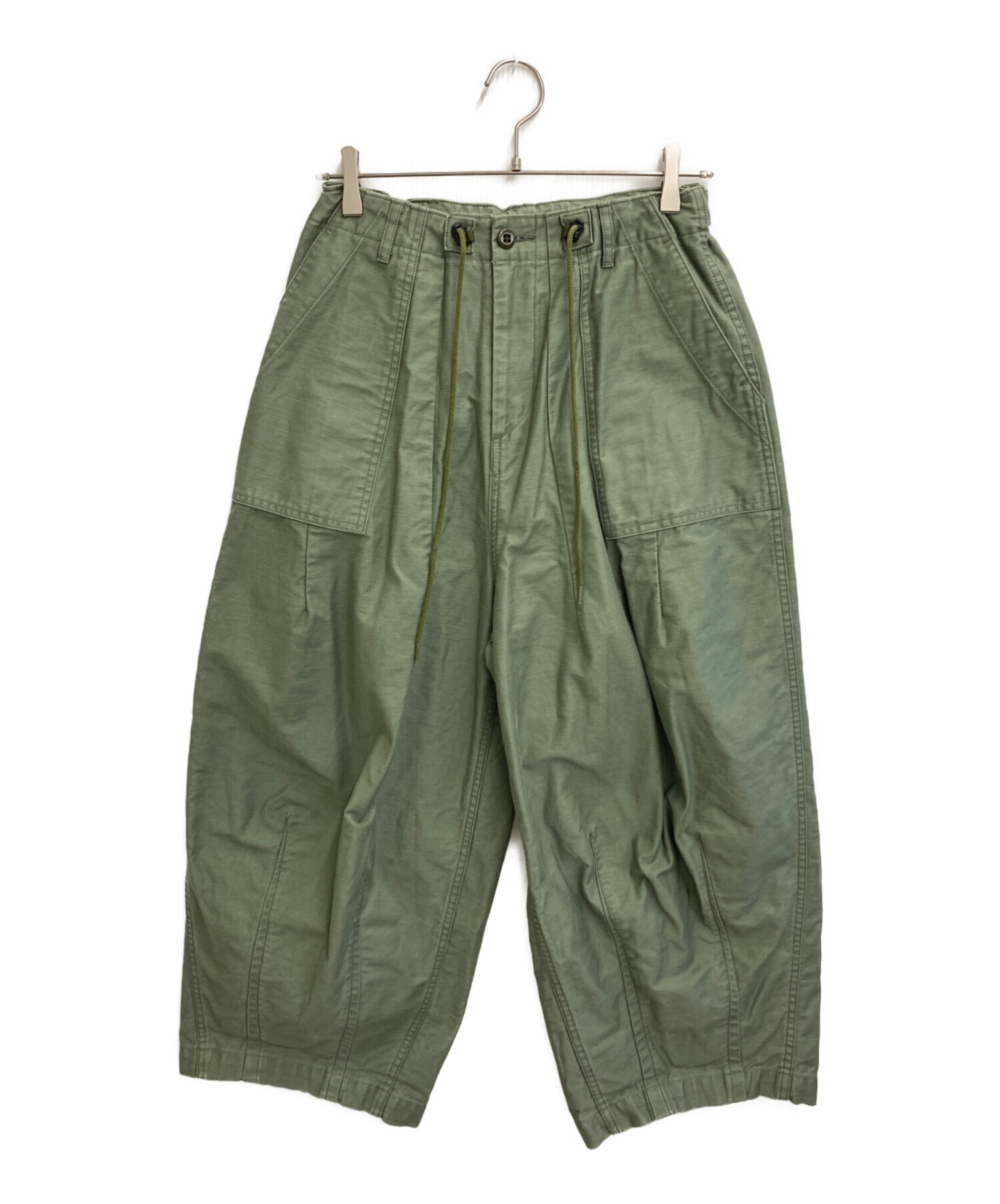 中古・古着通販】Needles (ニードルズ) H.D. Pant - Fatigue カーキ 