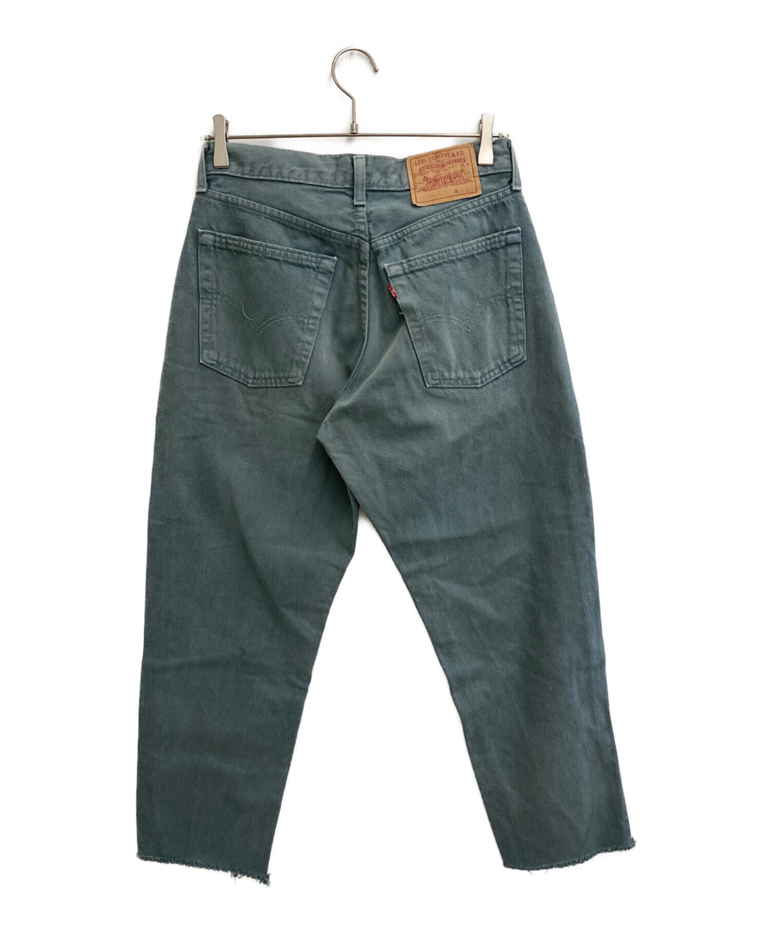 中古・古着通販】LEVI'S (リーバイス) デニムパンツ グリーン サイズ