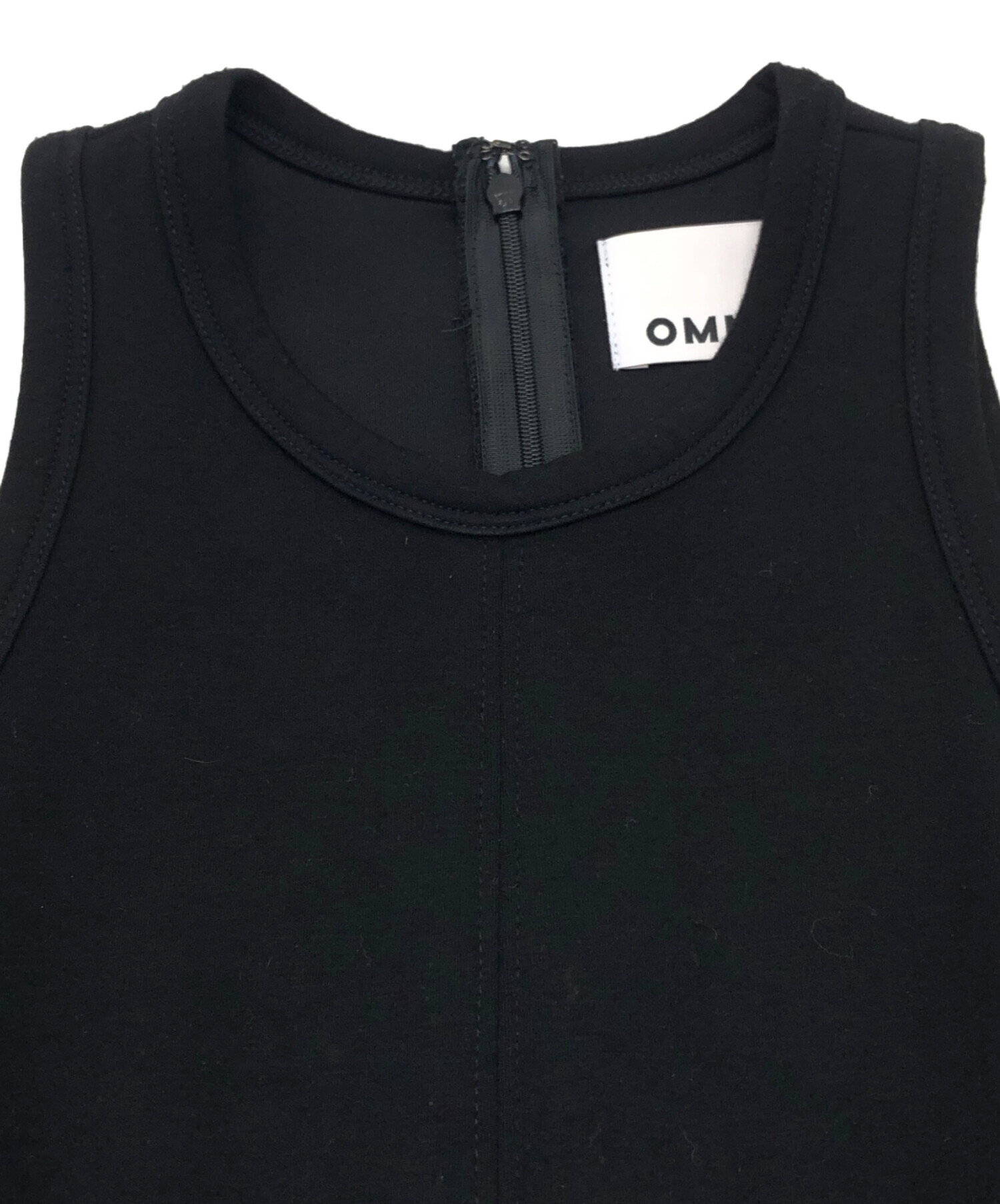 中古・古着通販】OMMO (オーエムエムオー) IRREGULAR SHIRRING TANK OP