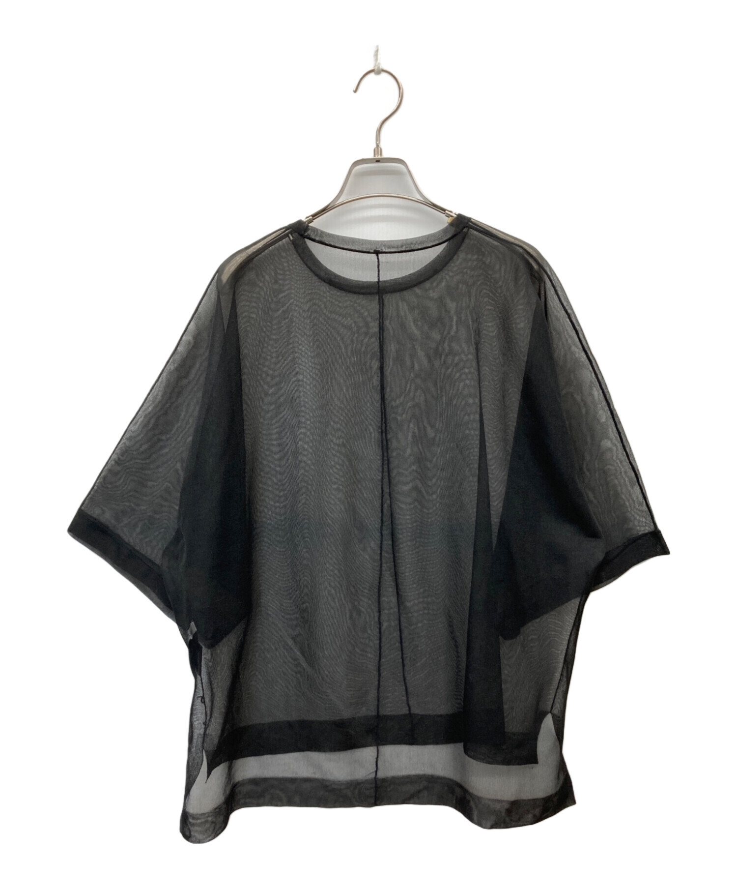 ADORE - ADORE アドーア パーカー 38(M位) 黒 【古着】【中古】 中古・古着通販】ADORE (アドーア) シアーニットT ブラック サイズ:38