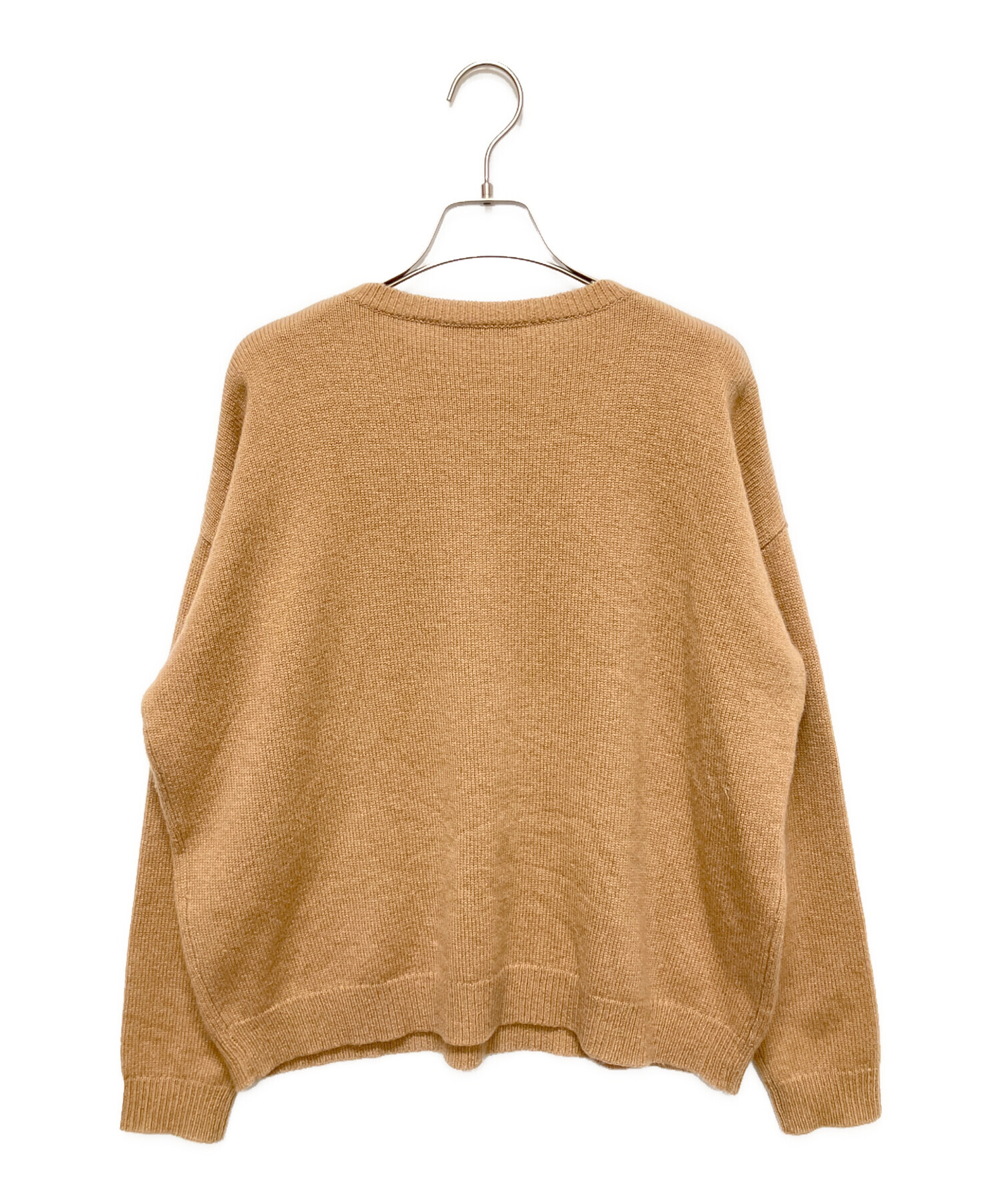 中古・古着通販】MaxMara (マックスマーラ) Mロゴクルーネックニット