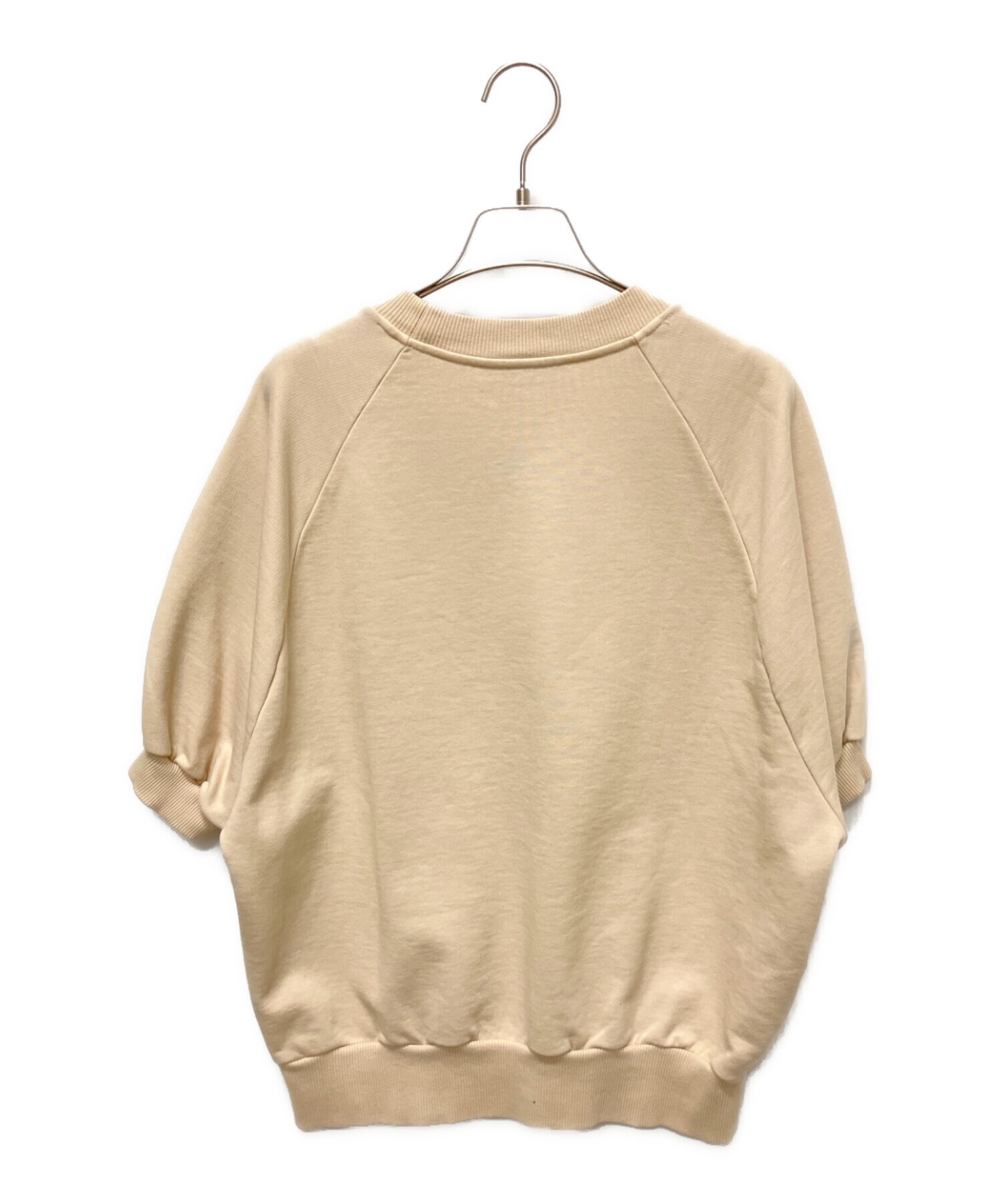 中古・古着通販】PRADA (プラダ) 半袖スウェット ベージュ サイズ:S