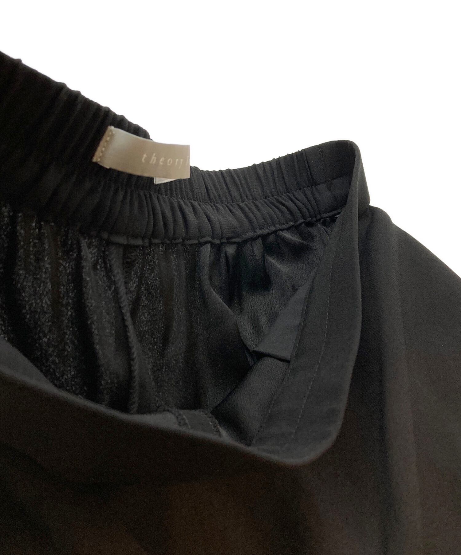中古・古着通販】theory luxe (セオリーリュクス) バックサテンワイド