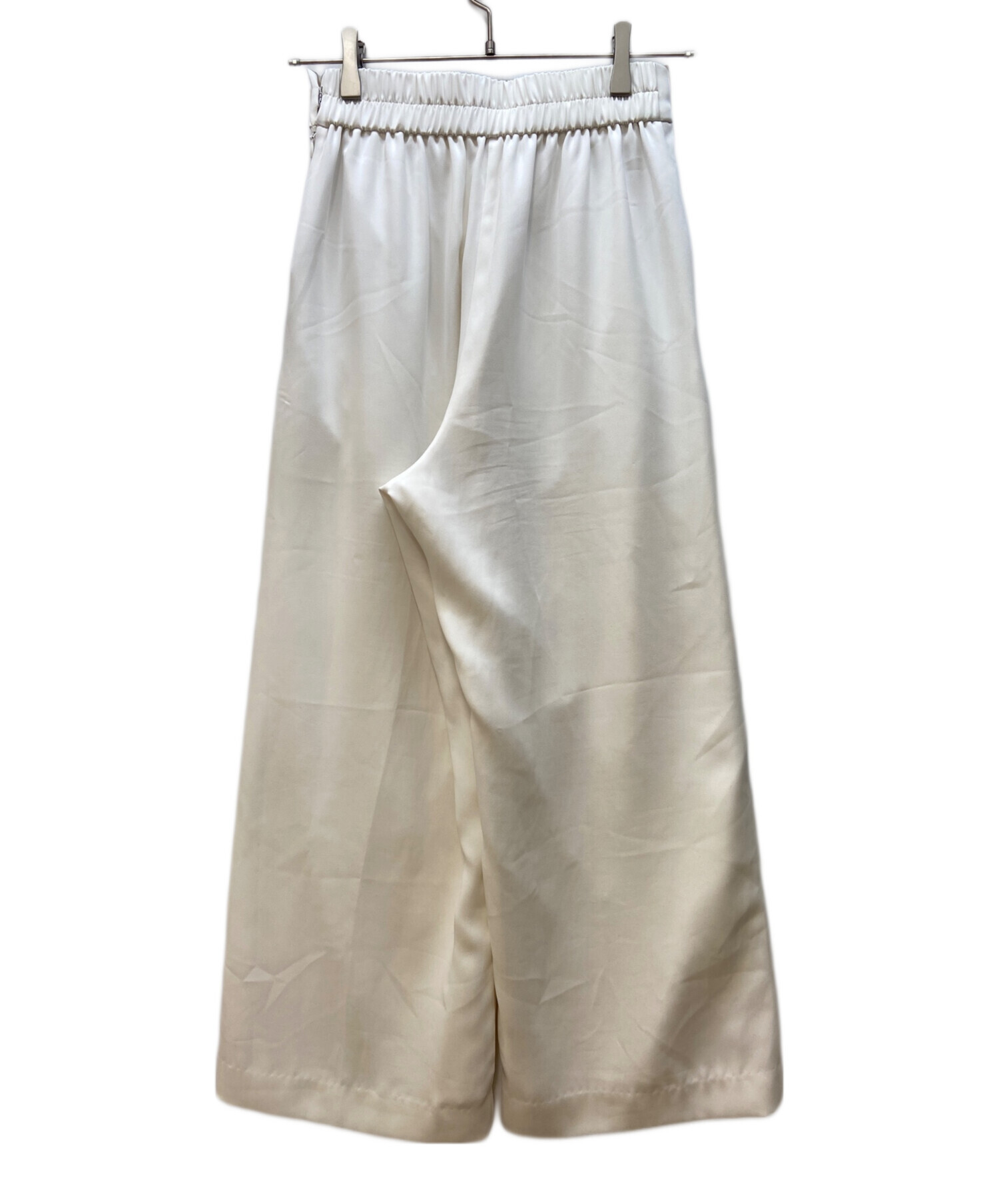 中古・古着通販】SOEJU (ソージュ) ワイドパンツ ホワイト サイズ:XS