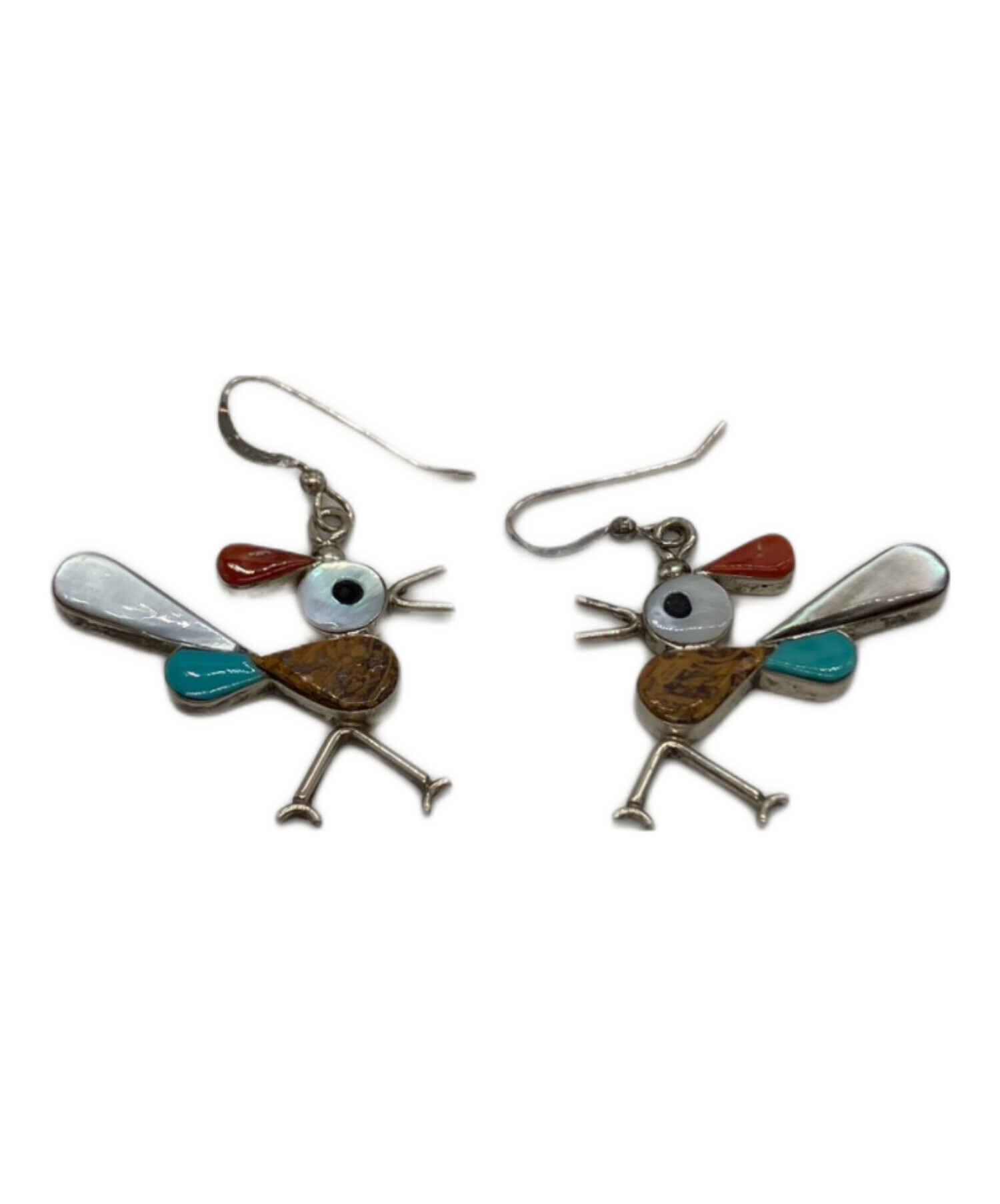 中古・古着通販】ZUNI (ズニ) ハチドリピアス マルチカラー｜ブランド