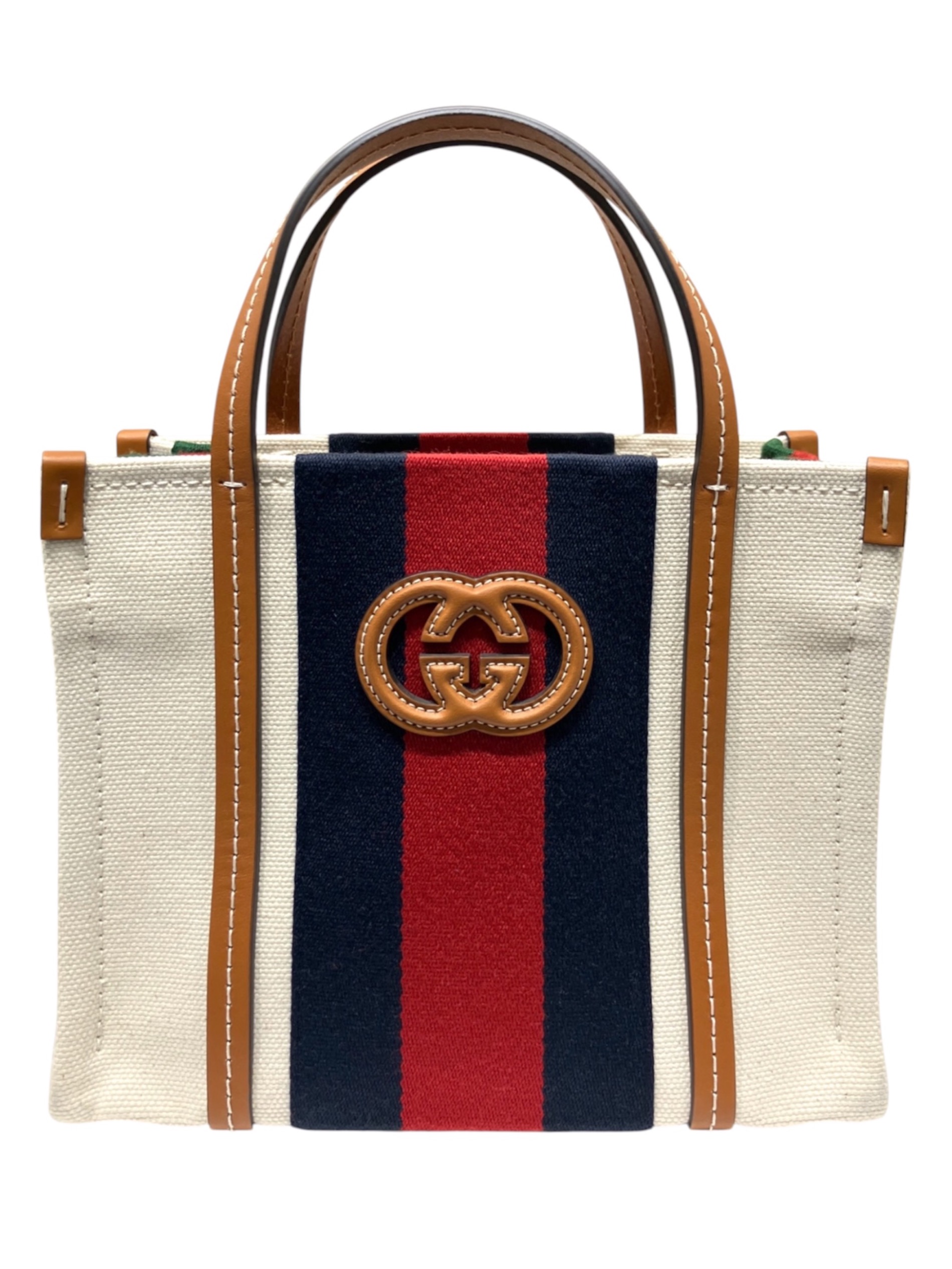 中古・古着通販】GUCCI (グッチ) インターロッキングG 2WAYミニトート
