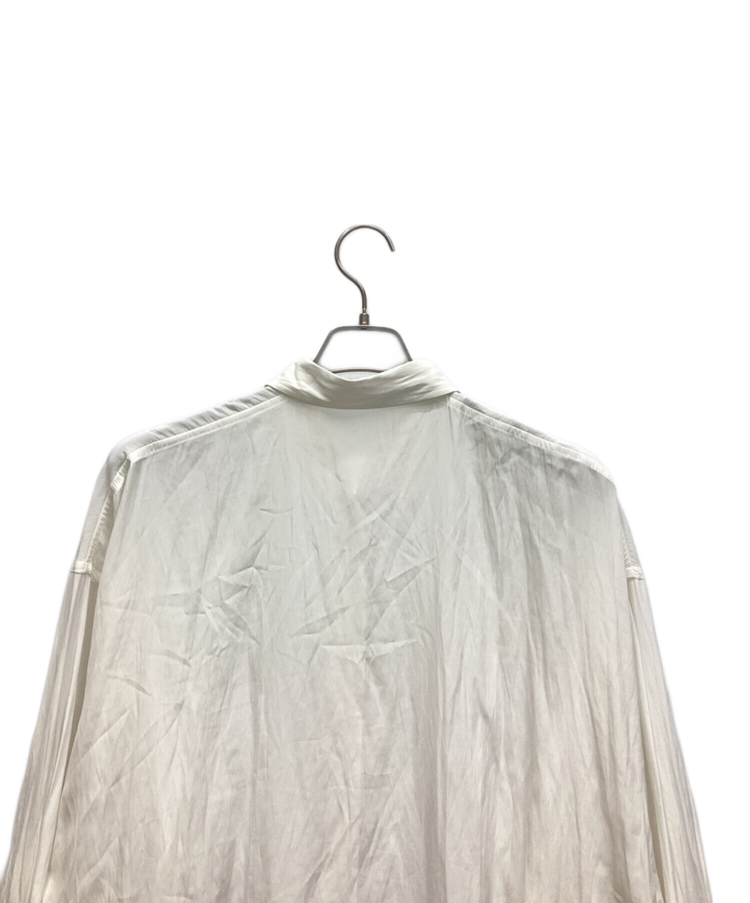 Memory Taffeta Dolman シャツ プラージュ オフホワイト 中古・古着 