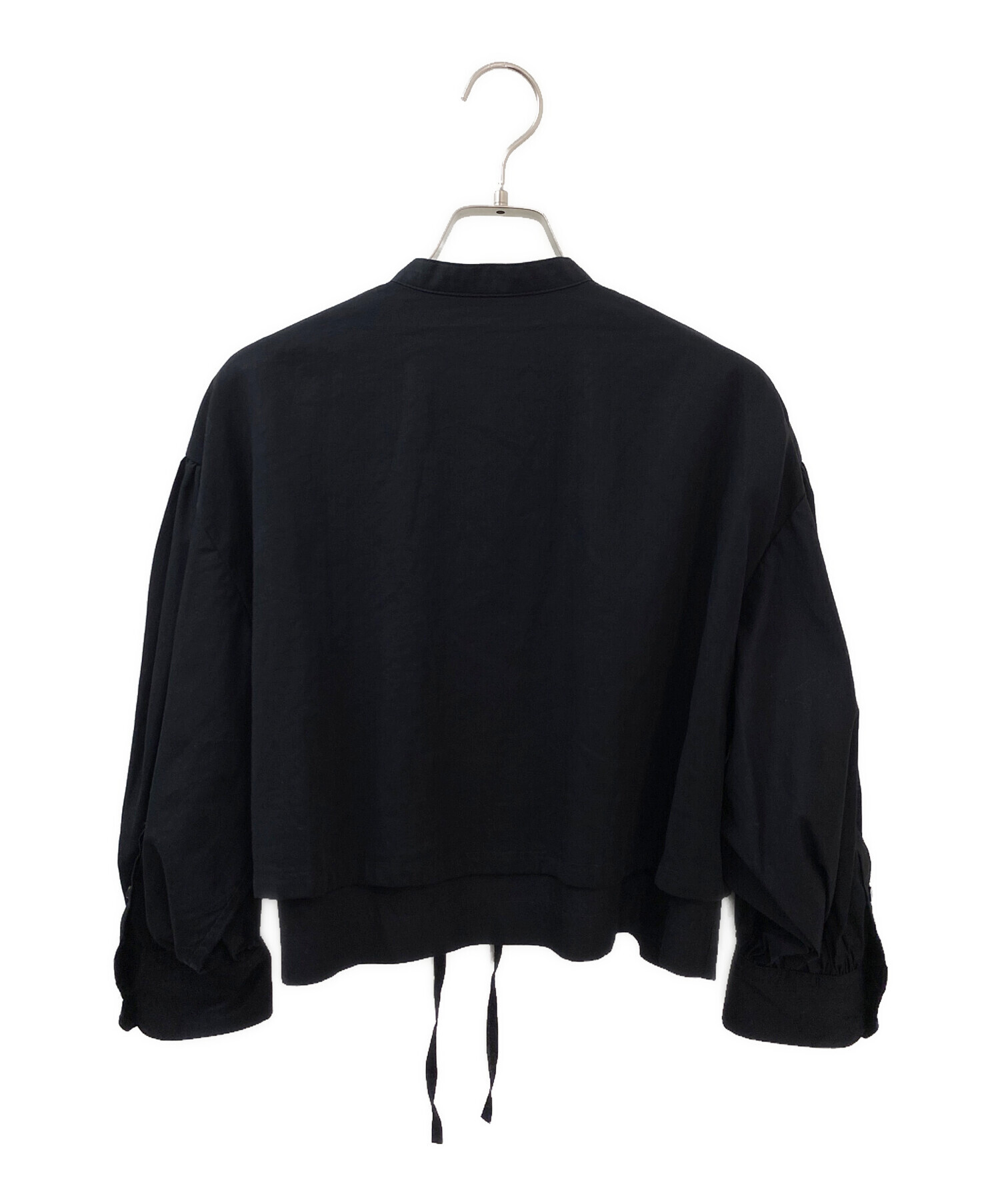 中古・古着通販】HYKE (ハイク) COTTON BALLOON SLEEVE BLOUSE