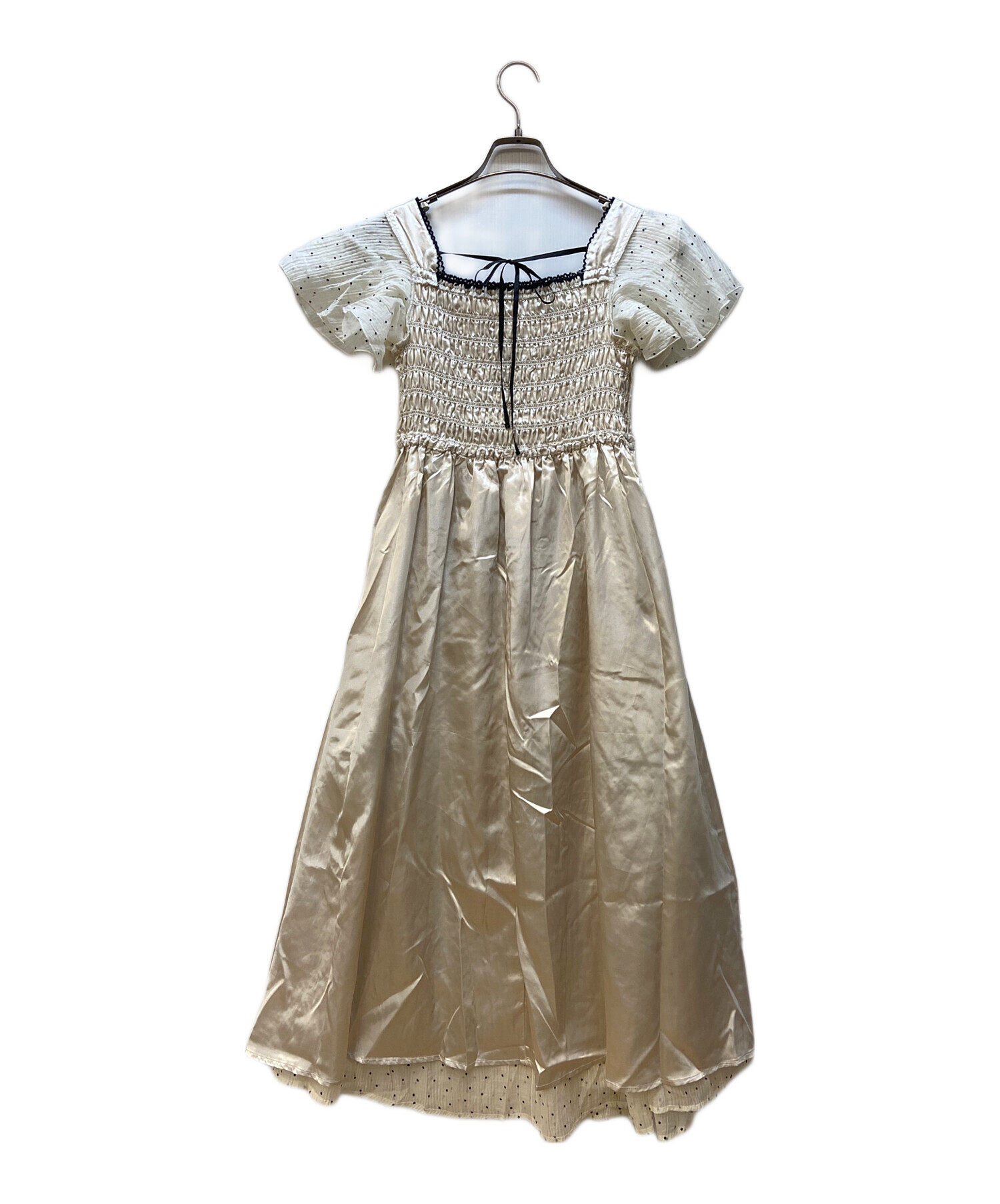 中古・古着通販】An MILLE (アンミール) シアードットワンピース