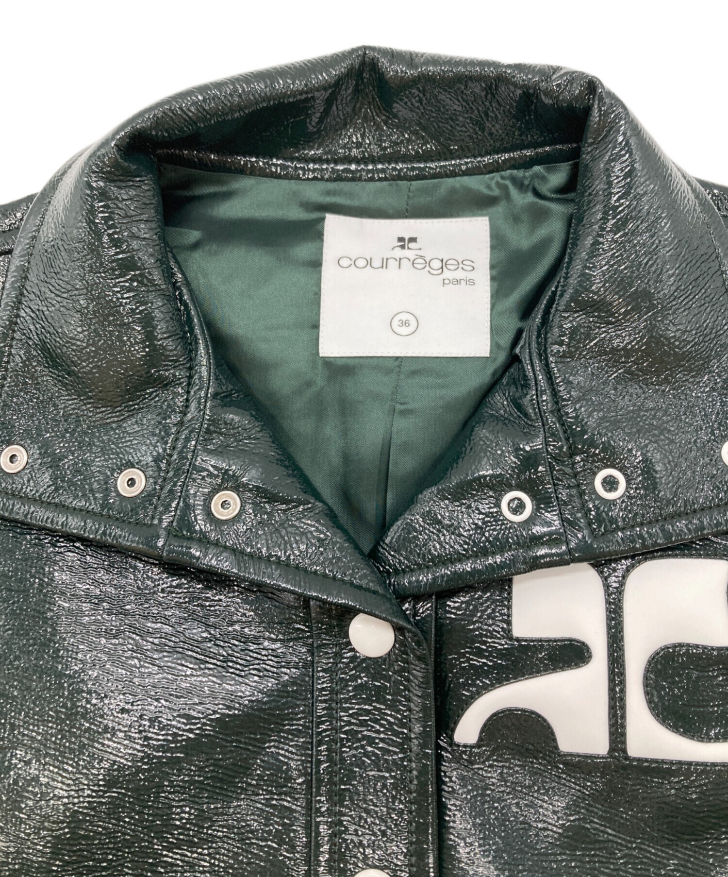 中古・古着通販】courreges (クレージュ) リエディションビニール