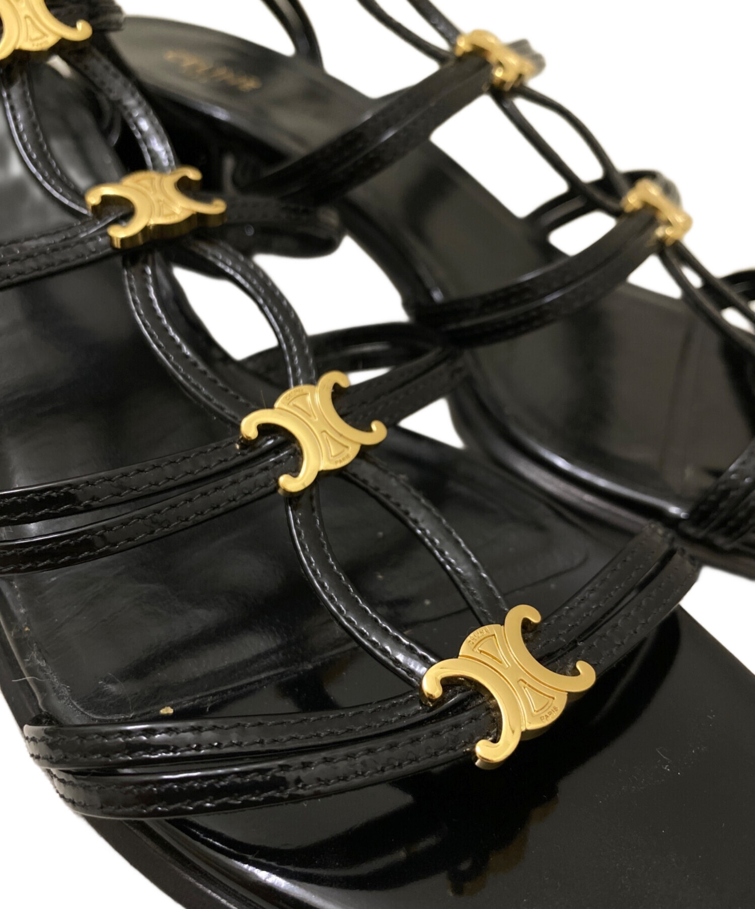 中古・古着通販】CELINE (セリーヌ) マルチトリオンフサンダル
