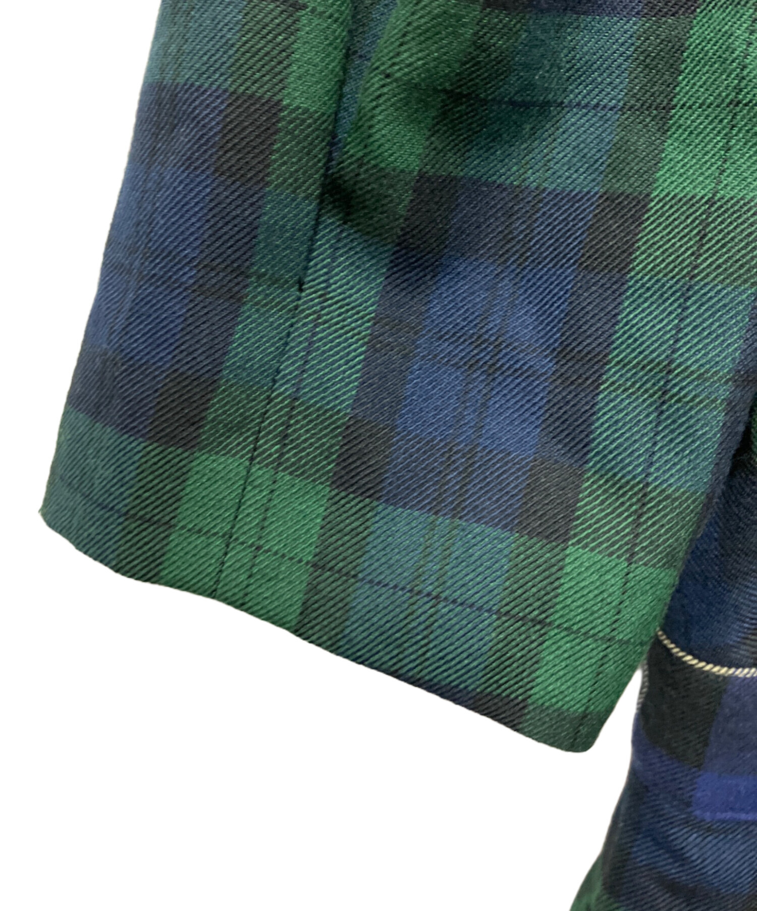 中古・古着通販】PAMEO POSE (パメオポーズ) Plaid Ruffle Mini Dress