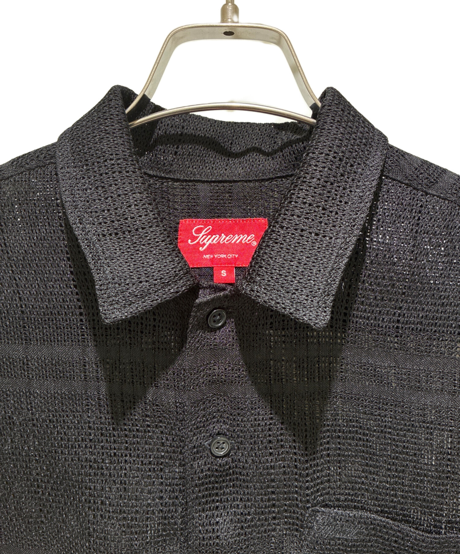 中古・古着通販】SUPREME (シュプリーム) Mesh Stripe S/S Shirt/半袖