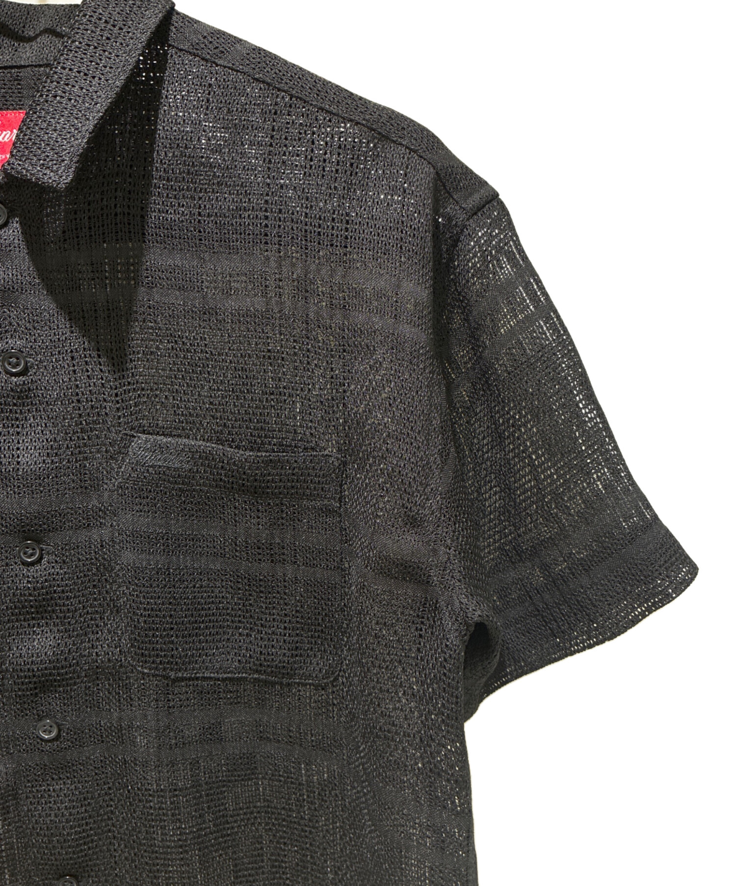 中古・古着通販】SUPREME (シュプリーム) Mesh Stripe S/S Shirt/半袖