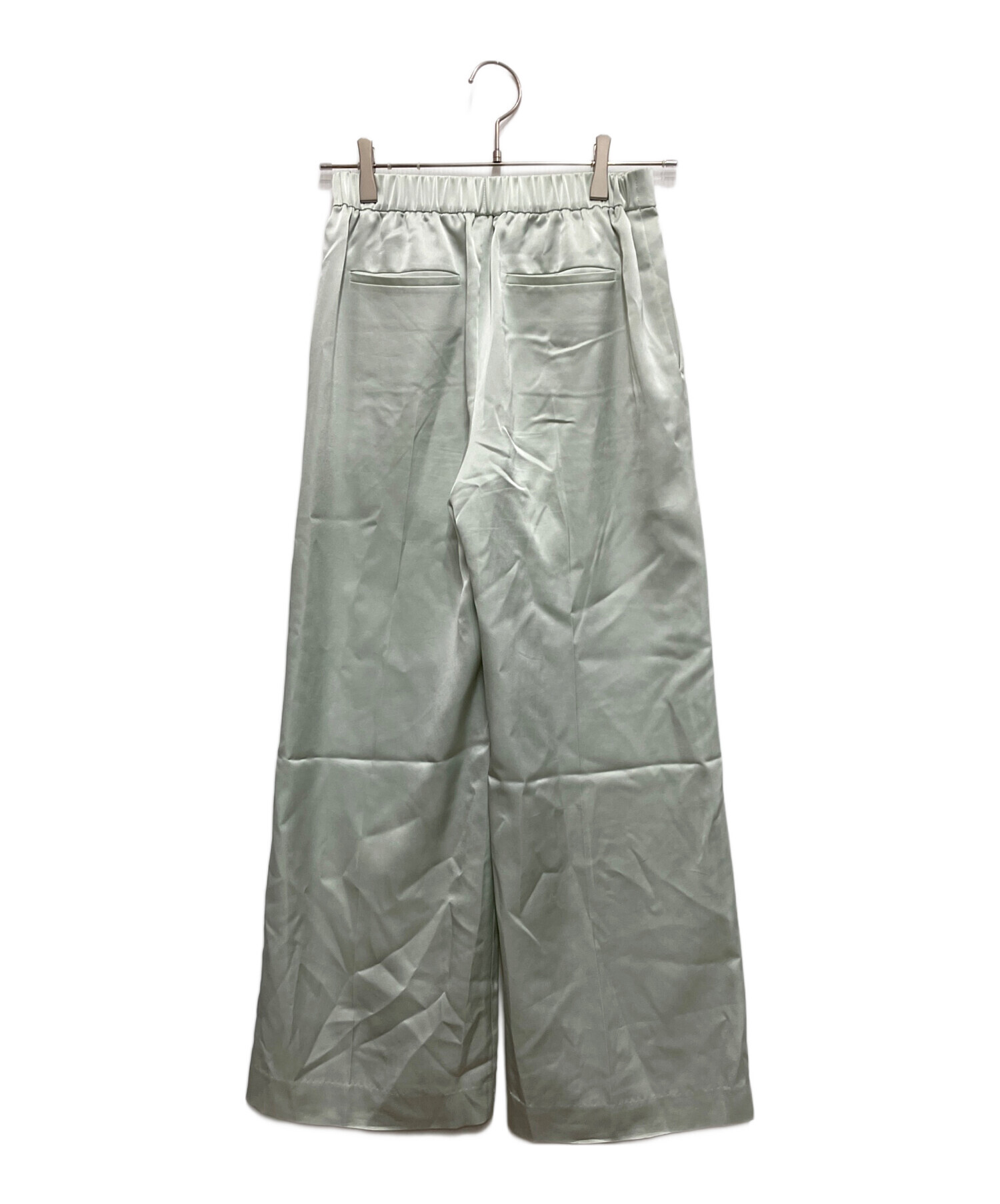 【新品】theory luxe セオリーリュクス パンツ XL相当 トリアセ 中古・古着通販】theory luxe (セオリーリュクス) Essential Satin