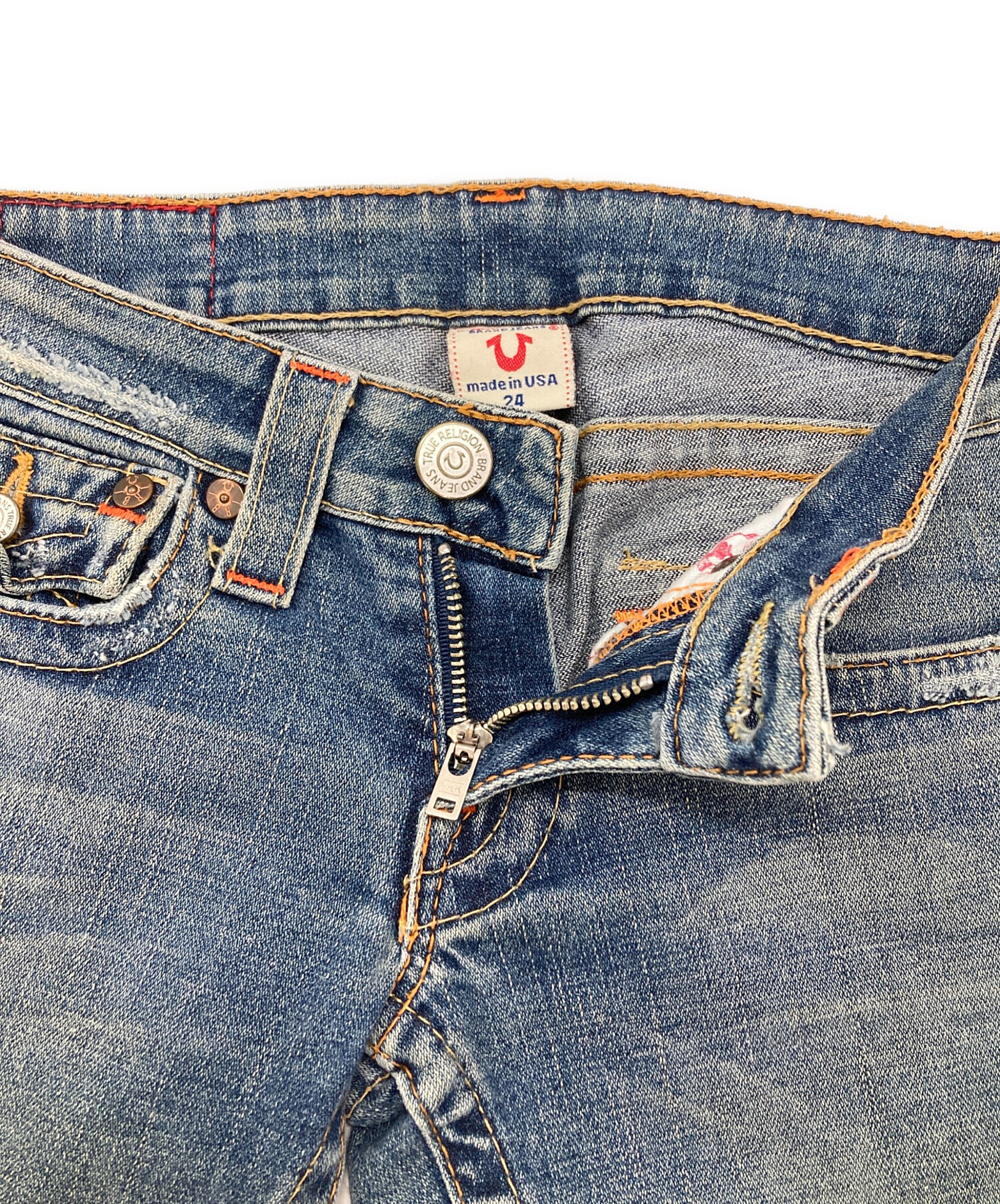 中古・古着通販】TRUE RELIGION (トゥルー レリジョン) フレアデニム