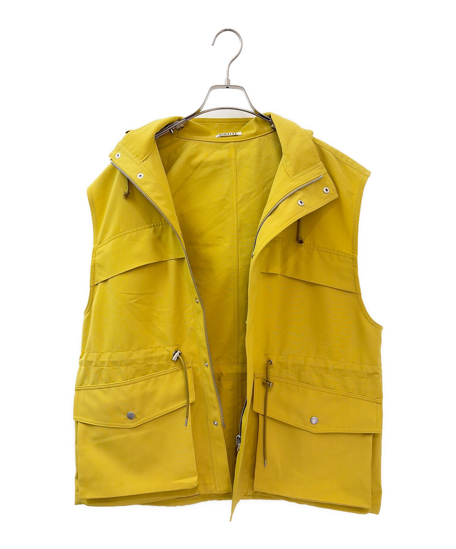 中古・古着通販】AURALEE (オーラリー) WOOL MAX CANVAS OVER VEST