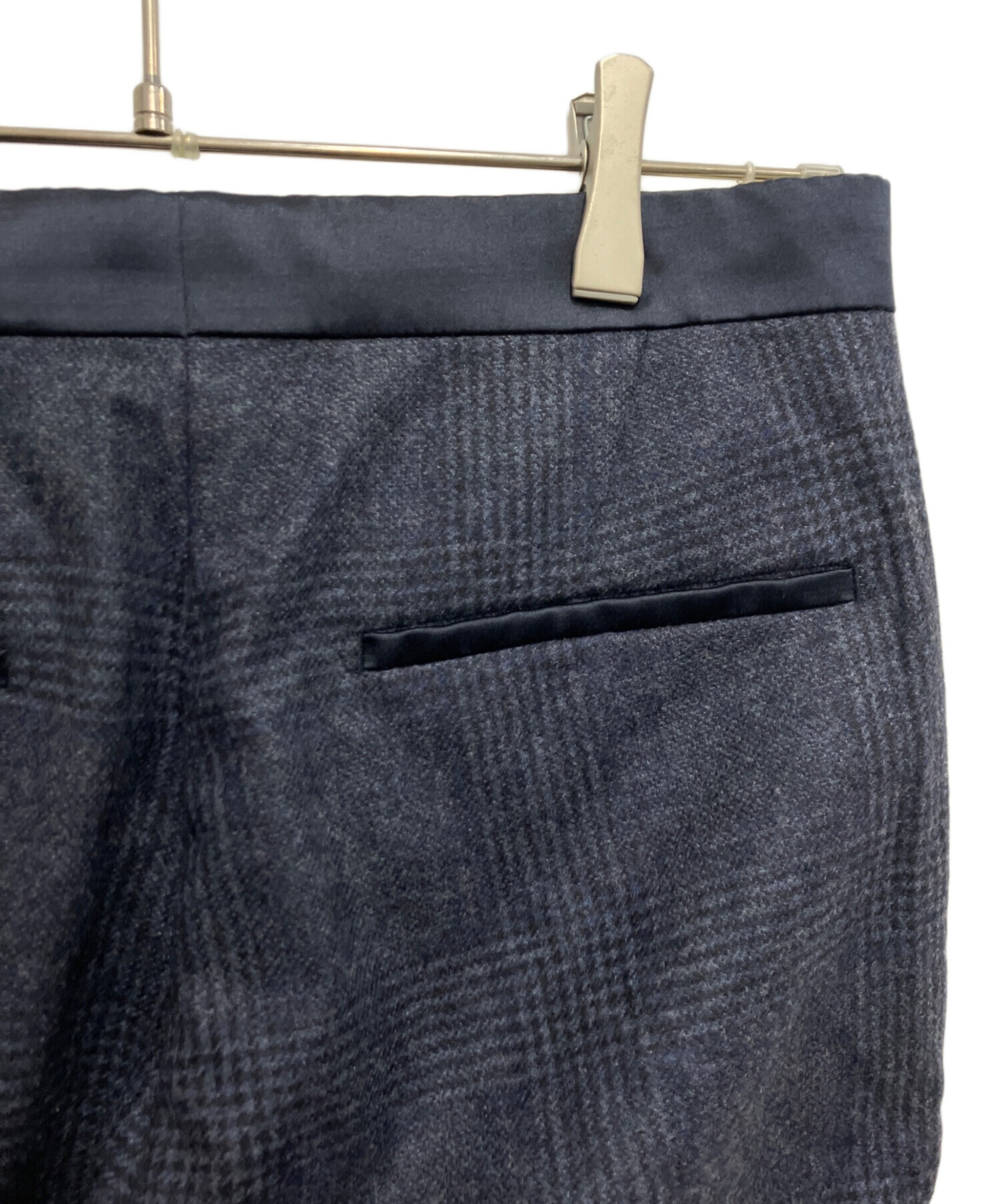 中古・古着通販】DRAWER (ドゥロワー) テーパードパンツ ネイビー
