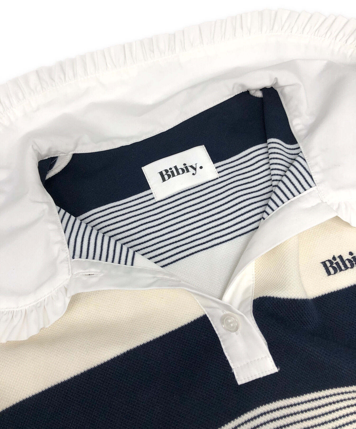 中古・古着通販】Bibiy. (ビビィ) JAMIE FRILL TOP アイボリー