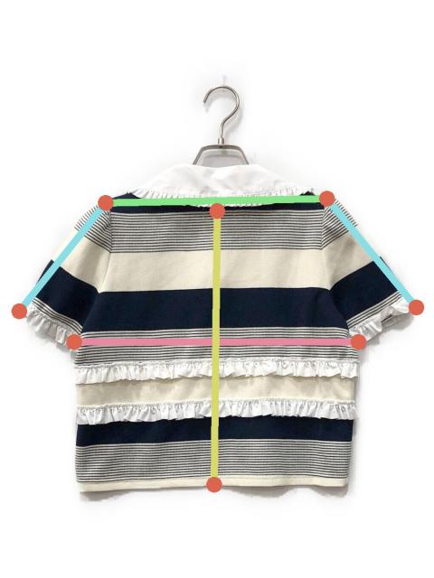 中古・古着通販】Bibiy. (ビビィ) JAMIE FRILL TOP アイボリー