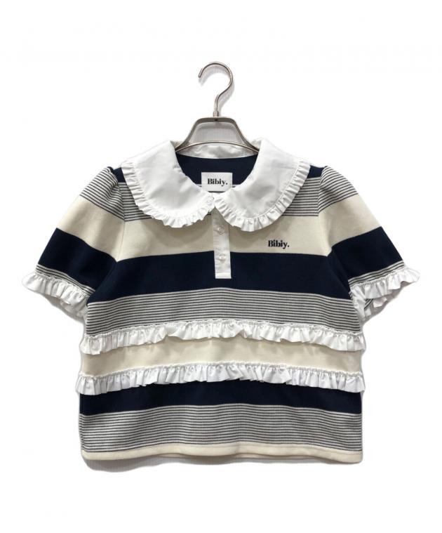 中古・古着通販】Bibiy. (ビビィ) JAMIE FRILL TOP アイボリー