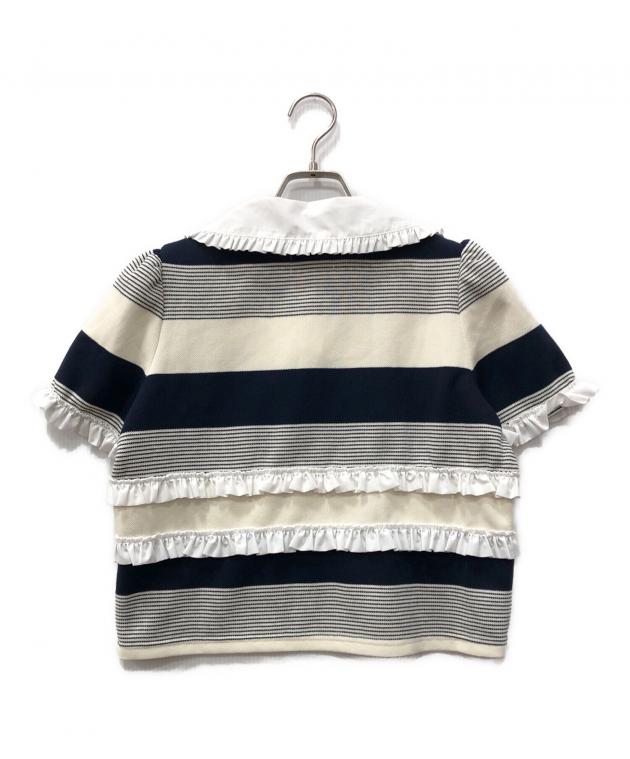 中古・古着通販】Bibiy. (ビビィ) JAMIE FRILL TOP アイボリー