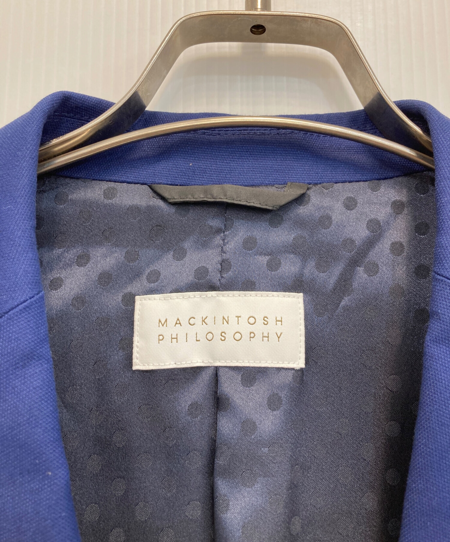 値下【新品タグ付】マッキントッシュ・フィロソフィー JKT(38R) 中古・古着通販】MACKINTOSH PHILOSOPHY (マッキントッシュ