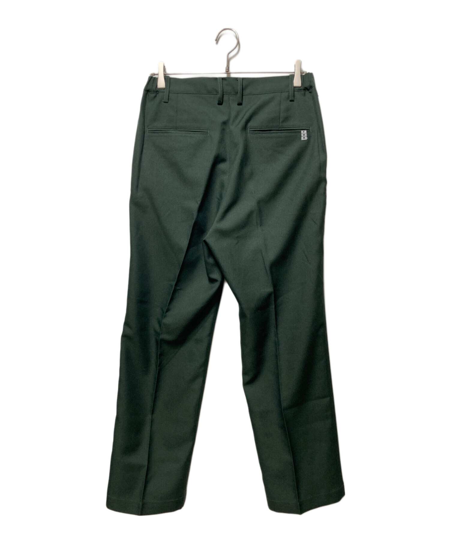 中古・古着通販】PWA (プア) slim Slacks UNIHOME-03 ダークグリーン
