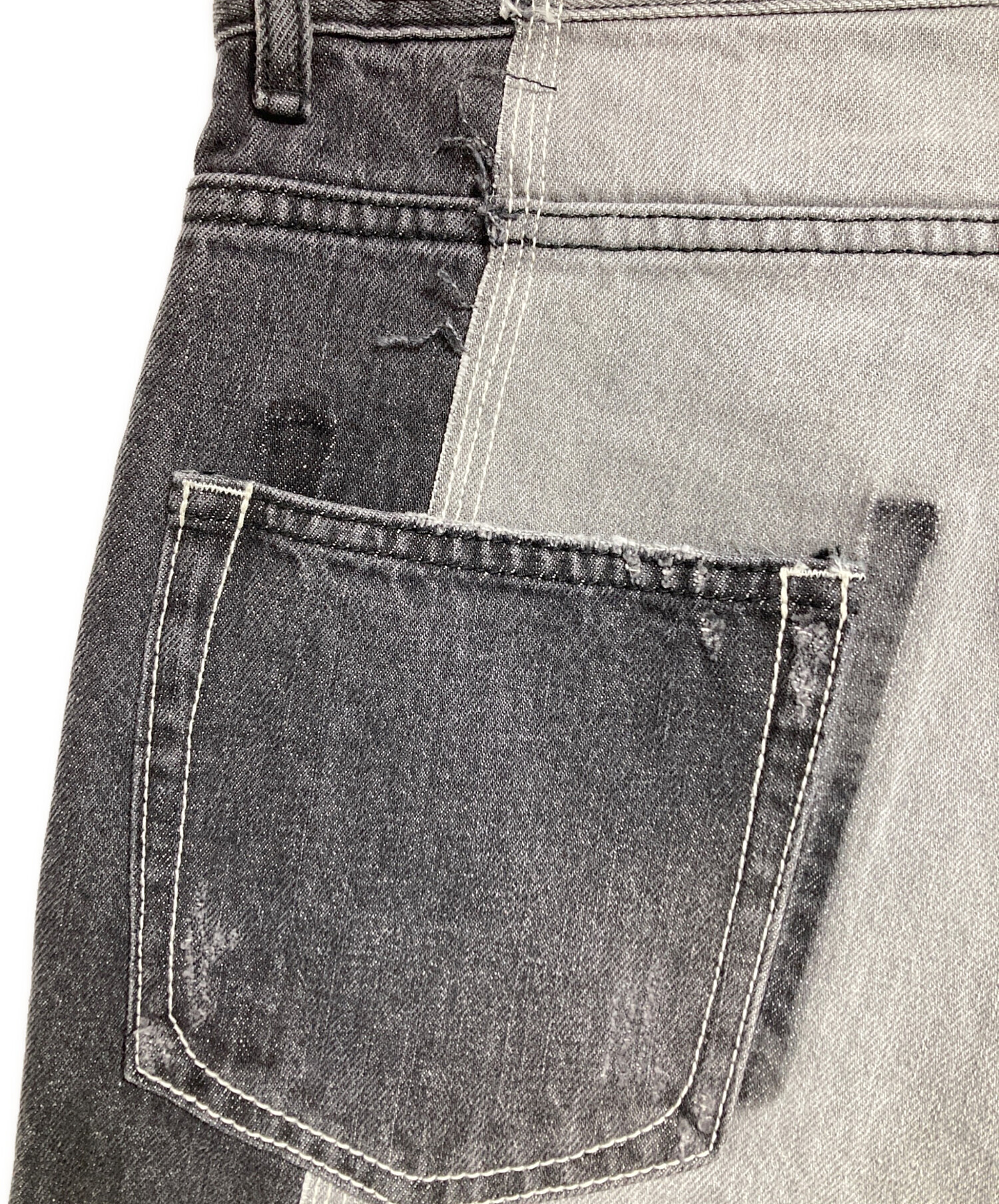 とさっち出品 中古・古着通販】1691 (イチロクキューイチ) 非対称ストレートパンツ