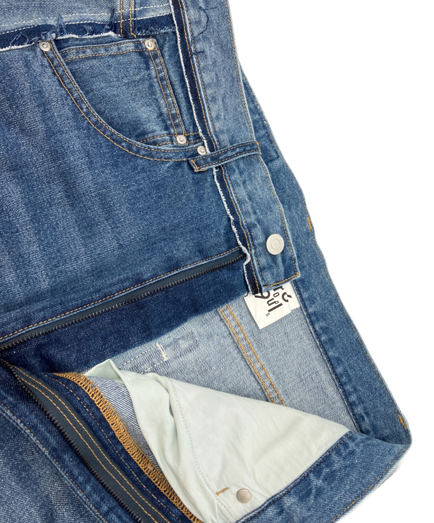 中古・古着通販】1691 (イチロクキューイチ) Twisted 3D Sarouel Denim