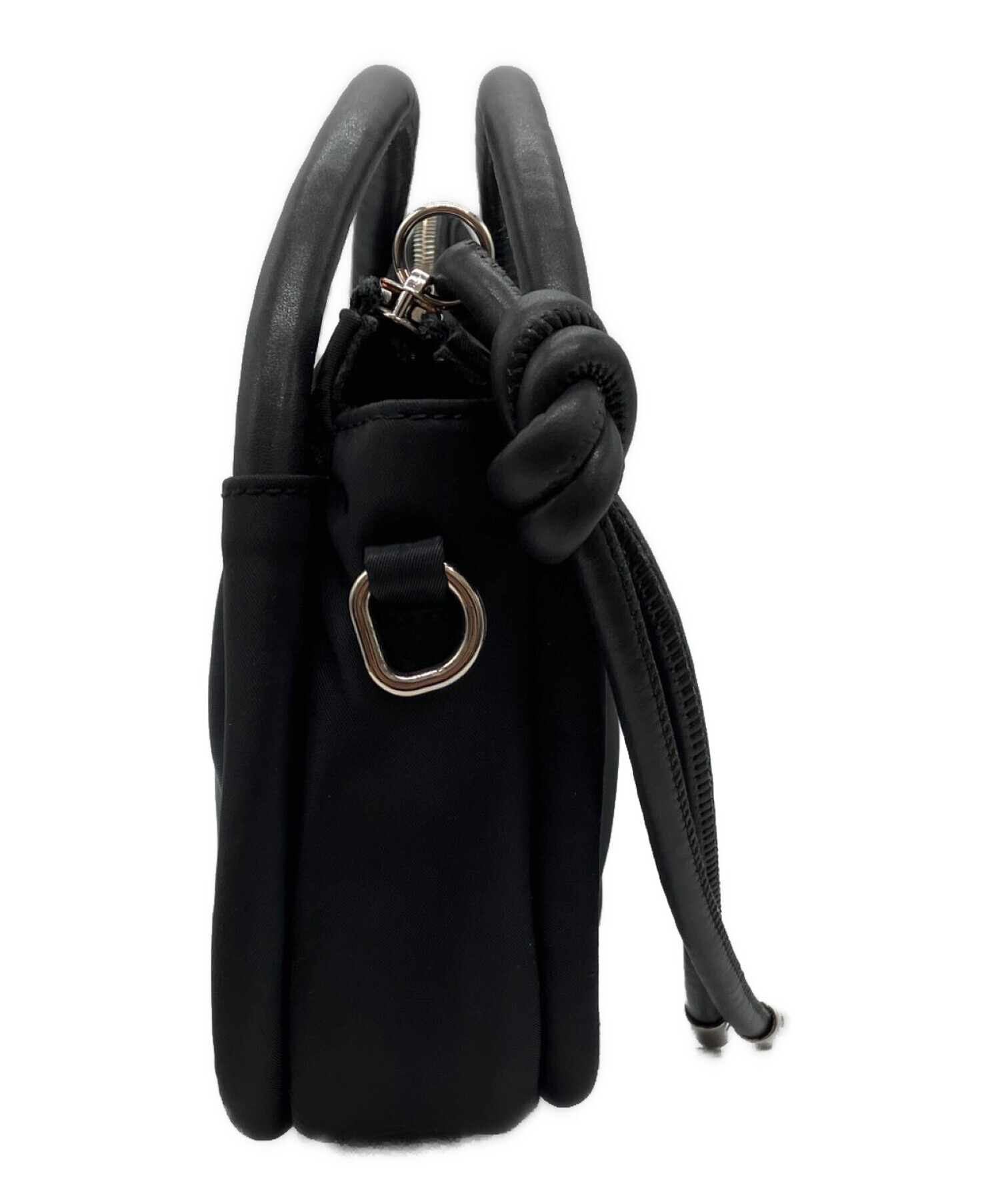 中古・古着通販】GANNI (ガニー) Knot Mini Bag ブラック｜ブランド