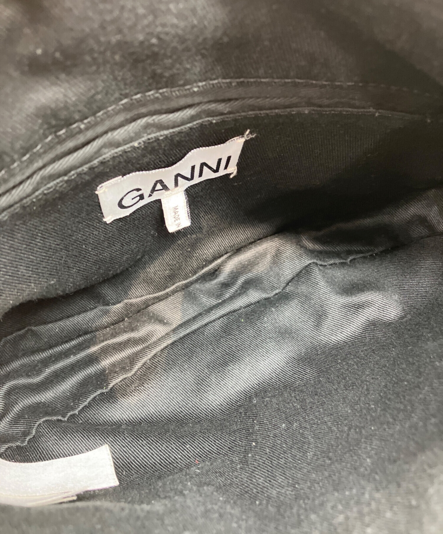中古・古着通販】GANNI (ガニー) Knot Mini Bag ブラック｜ブランド