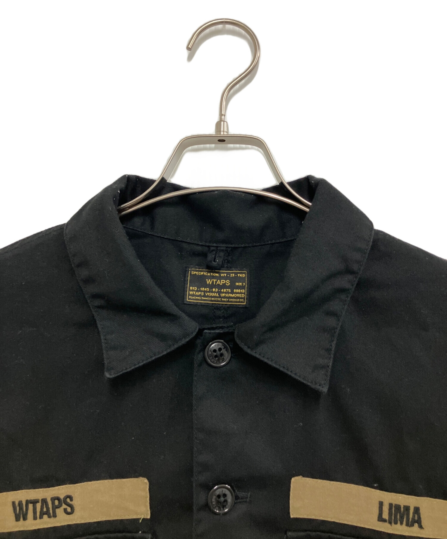 中古・古着通販】WTAPS (ダブルタップス) BUDS SS SHIRT ブラック