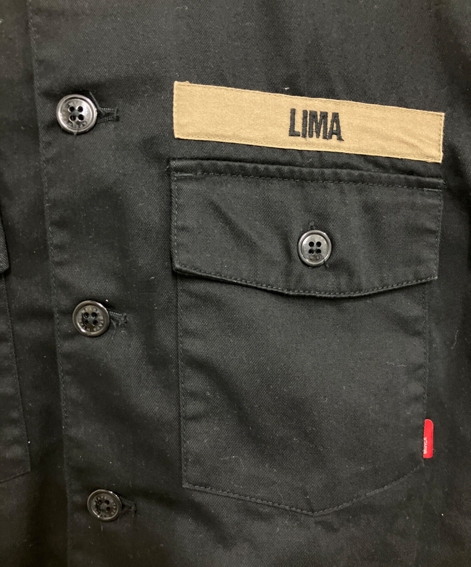中古・古着通販】WTAPS (ダブルタップス) BUDS SS SHIRT ブラック