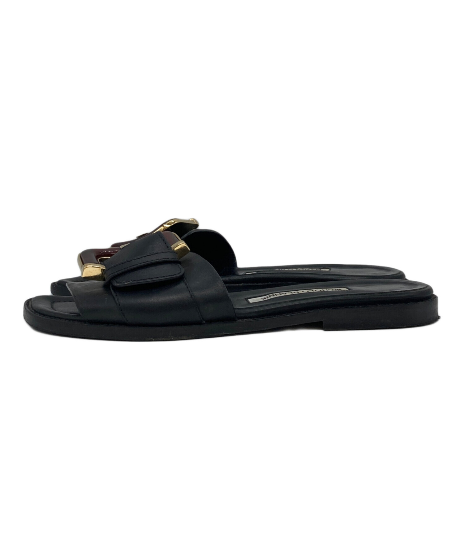 中古・古着通販】Manolo Blahnik (マノロ ブラニク) チャフラフラット