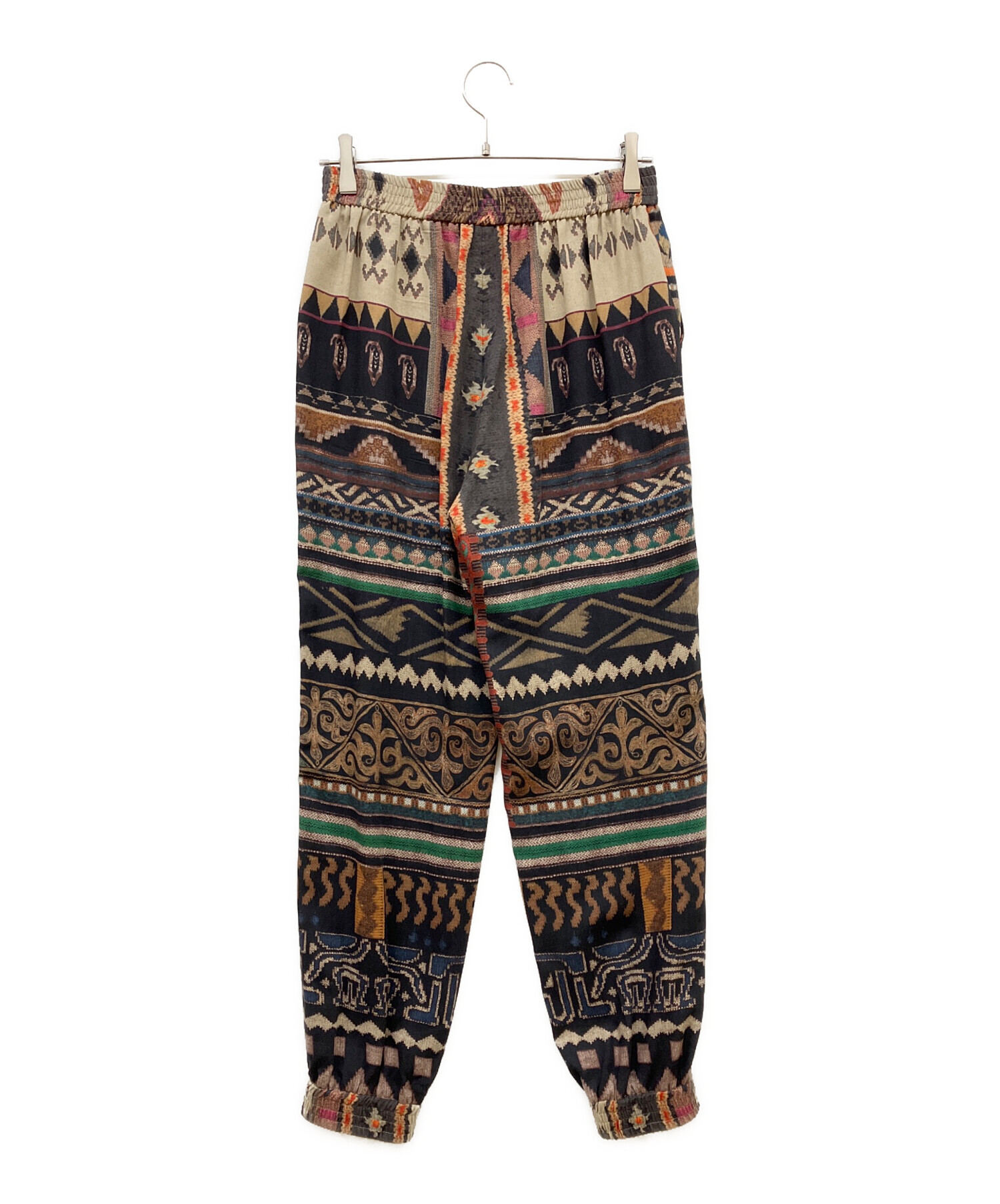 エトロ ETRO パンツ Etro(エトロ) ボタニカルシルク100% リラックス