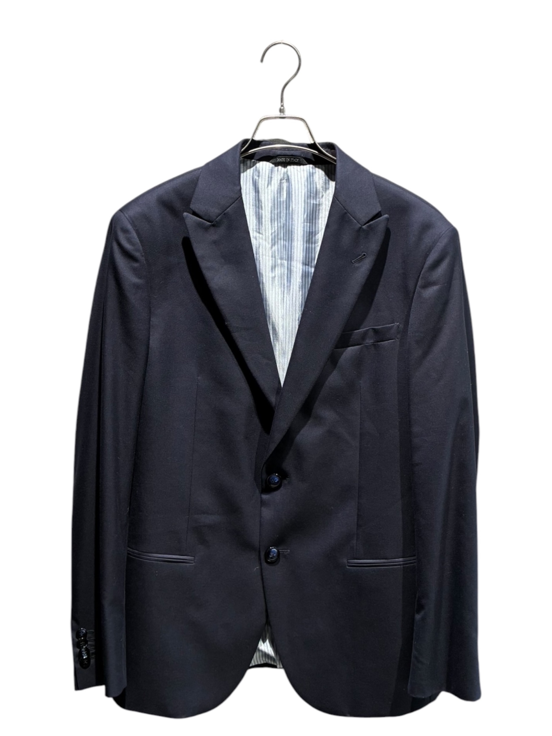 【希少】ジョルジオアルマーニ セットアップスーツ 大きいサイズ 黒 52 中古・古着通販】GIORGIO ARMANI (ジョルジオアルマーニ) 2Bスーツ