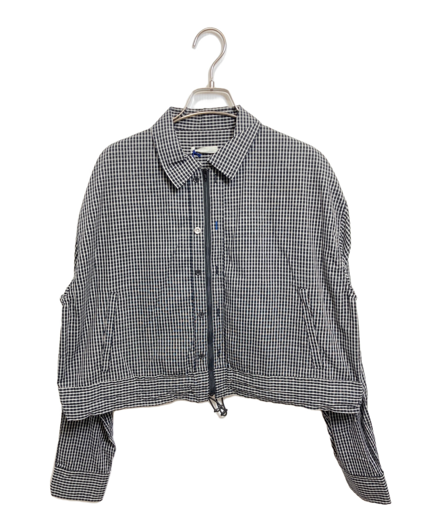 中古・古着通販】ELCHELE (エルチェレ) DADDY CHECK ZIP UP SHIRT
