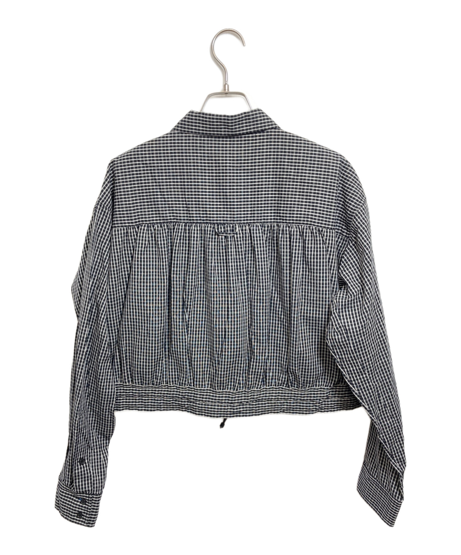 中古・古着通販】ELCHELE (エルチェレ) DADDY CHECK ZIP UP SHIRT