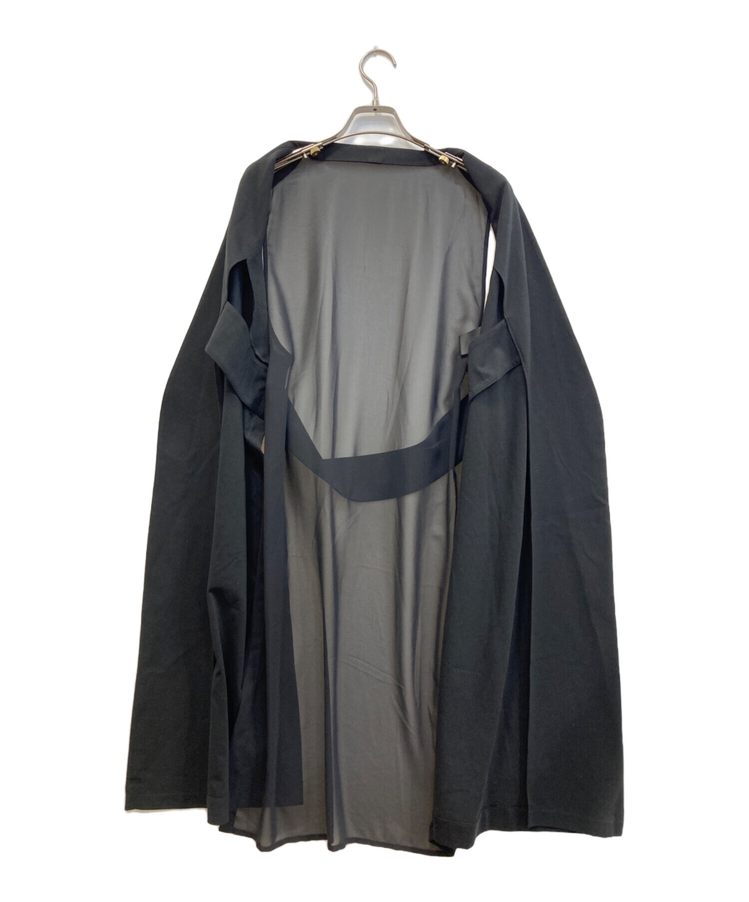 中古・古着通販】COMME CA (コムサ) TCポンチ ジレ ブラック サイズ:9