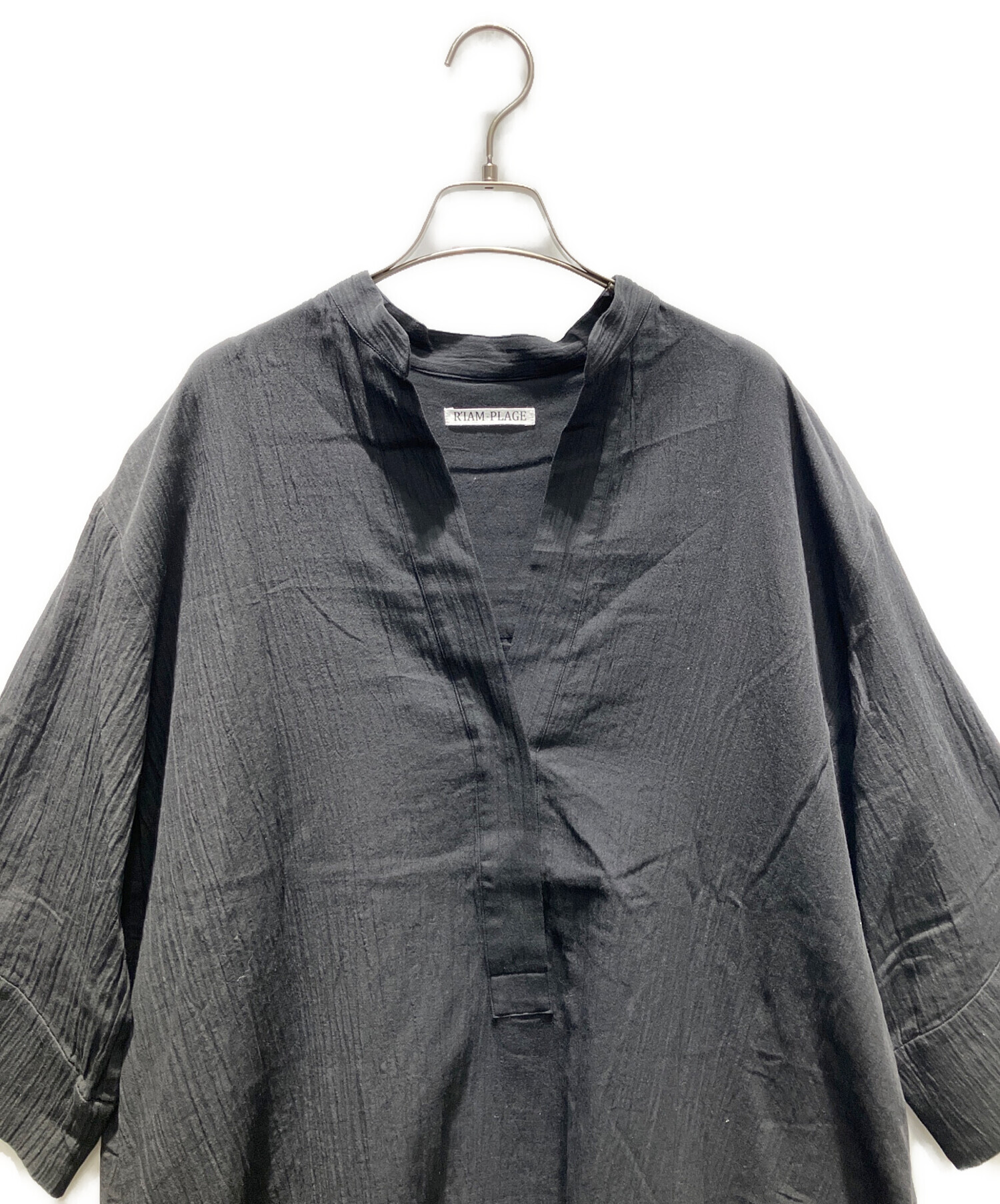 中古・古着通販】R'IAM-PLAGE (リアムプラージュ) スキッパーシャツ
