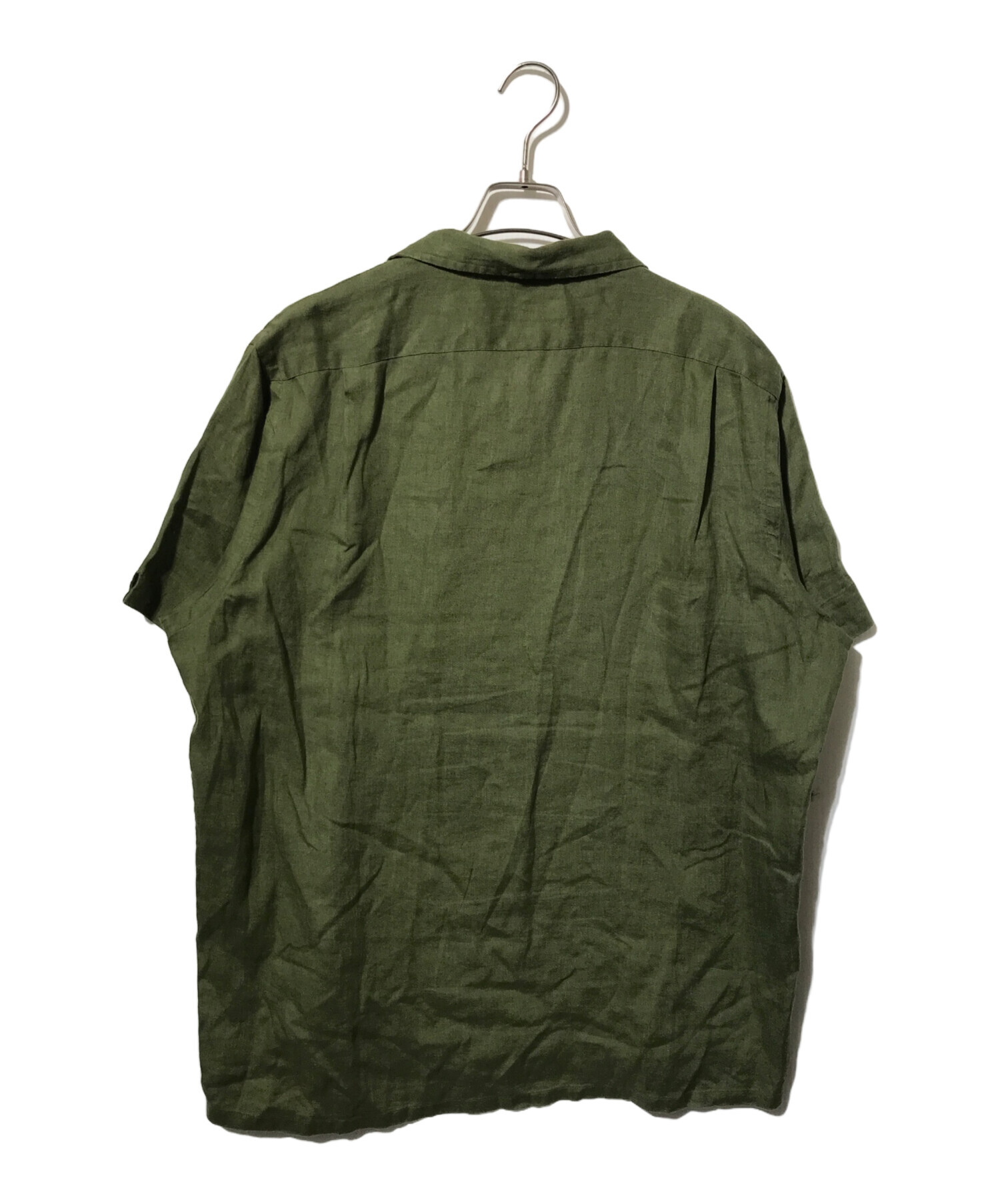 Ralph LaurenラルフローレンリネンシャツグリーンXL 中古・古着通販】POLO RALPH LAUREN (ポロ・ラルフローレン) オープン